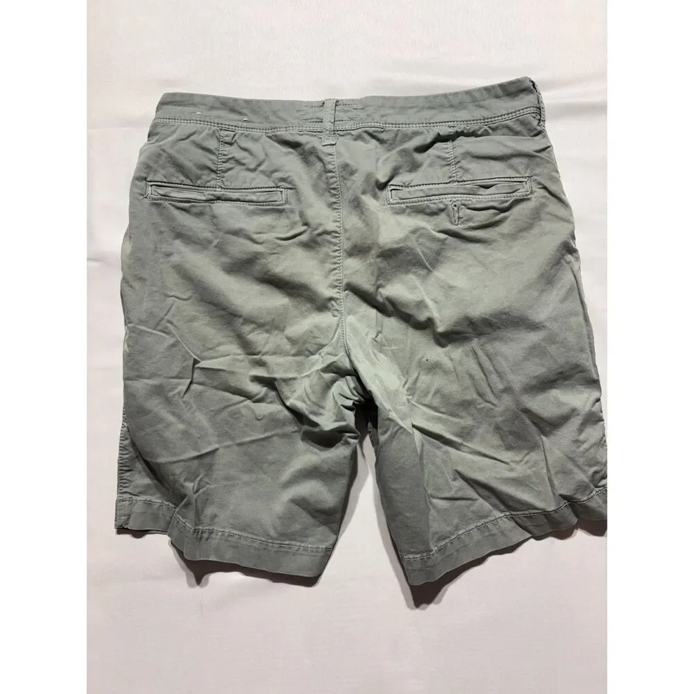 American Eagle Green Utility Cargo Shorts